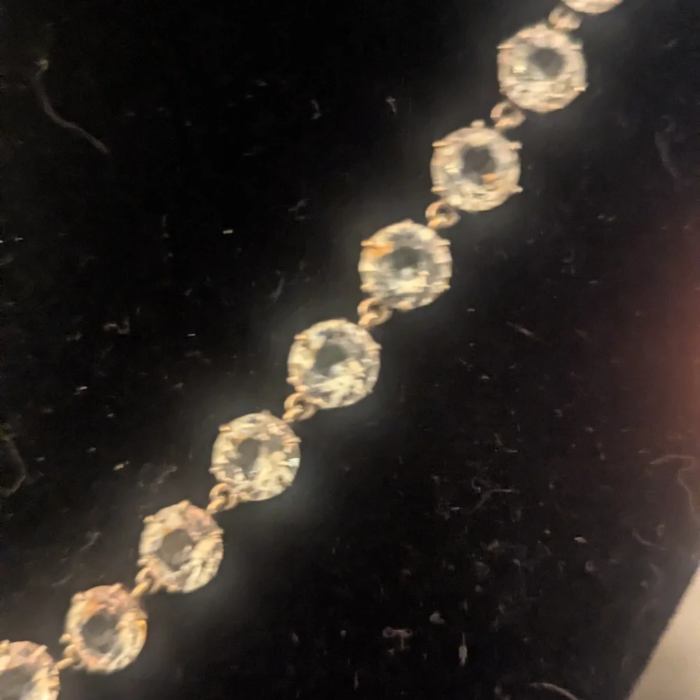 Stunning Vintage Art Deco Czech Bohemian Crystal Necklace - Picture 5 of 6